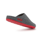 Suecos Hem heren pantoffels Grijs/Rood