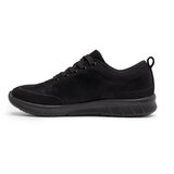 Suecos schoenen Alma Velvety all black zijkant