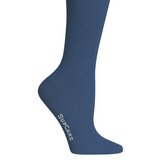 Supcare blauwe compressiekousen detail
