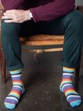 Supcare compressiekousen rainbow model