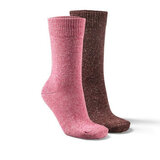 Fellhof Alpacasokken roze-rood