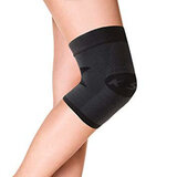 OS1st KS7 kniebandage zwart op knie