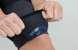 OS1st KS7 kniebandage zwart patella ondersteuning