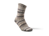 Wollen sokken model Bunt kleur grijs gemeleerd
