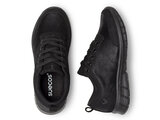 Paar alma velvety zwart sneaker schoenen