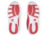 Antislipzool wit met rood alma sneaker schoen