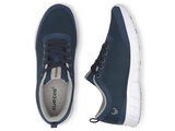 Paar alma sneaker schoenen navy blauw met witte zool