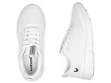 Paar alma sneaker schoenen wit met witte zool