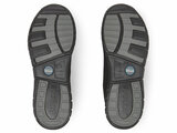 Antislipzool zwart grijs met alma sneaker schoen