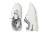 Paar anit slip schoenen model dag kleur wit grijs