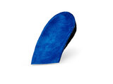 Mysole special heelcup blauw velours bovenaanzicht