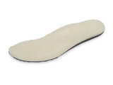 Mysole special thermo wollen inlegzool wit bovenaanzicht