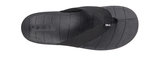 Sole heren slipper Costa Zwart boven