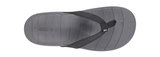 Sole dames slipper Balboa zwart / donker grijs bovenkant