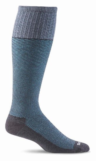 Sockwell Compressiekousen Bart Heren Navy sockwell kopen in de aanbieding