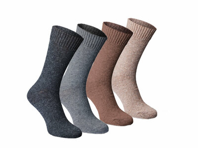 Alpaca sokken dun 4 kleuren