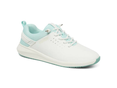 Suecos schoen Dag zijkant rechts wit-aqua