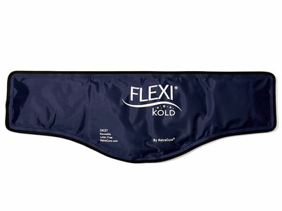 FlexiKold gel cold pack voor je nek donkerblauw