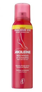 Akileïne verkoelende spray voor vermoeide voeten